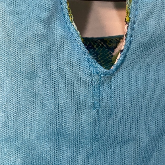 Lemon Fizz Girls Size 16 Geometric 60’s style sleeveless dress - Picture 12 of 12